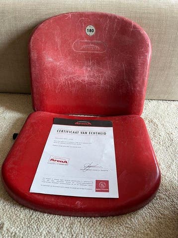 AFC Ajax - 1995 - Authentic Amsterdam ArenA seat - nr. 180, Nieuw