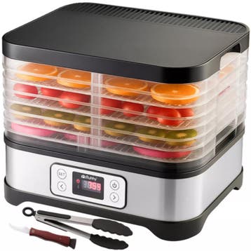 Ruhhy Voedseldroger 10L – 24u Timer en LCD Display – Dro, Ophalen of Verzenden, Nieuw