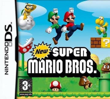 New Super Mario Bros. - Nintendo DS - Geek Out!, Online, Zo goed als nieuw, Platform, 3 spelers of meer