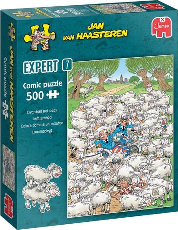 Jan van Haasteren Expert 7 - Lam Gelegd Puzzel (500 stukjes), Verzenden, Nieuw