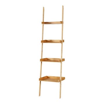 [en.casa] Badkamerrek Göinge bamboe ladderplank met 4 planke, Zakelijke goederen, Verzenden, Nieuw in verpakking