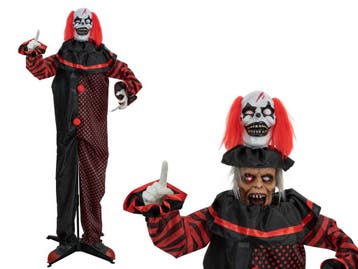 EUROPALMS Halloweenfiguur, Pop-up Clown, Geanimeerd, 180 Cm, Verzenden, Nieuw, Overige typen