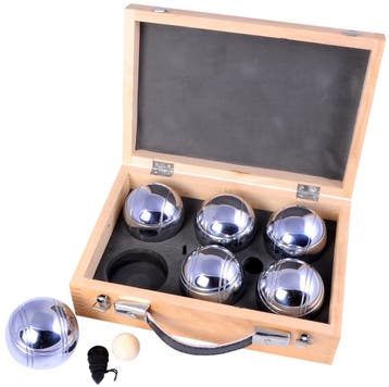 Twisk Jeu de Boules Set - Luxe hout van €37,99 voor €34,19, Ophalen of Verzenden, Nieuw