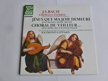 J.S. Bach - Chorals Celebres / Raymond Leppard (LP), Cd's en Dvd's, Vinyl | Klassiek, Ophalen of Verzenden, Zo goed als nieuw