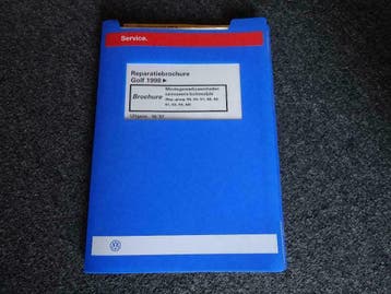 1998 Volkswagen Golf reparatiebrochure Carosserie buiten, Auto diversen, Verzenden