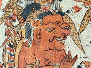 Balinees Kamasan-schilderij – Traditionele Wayang-scène – 67