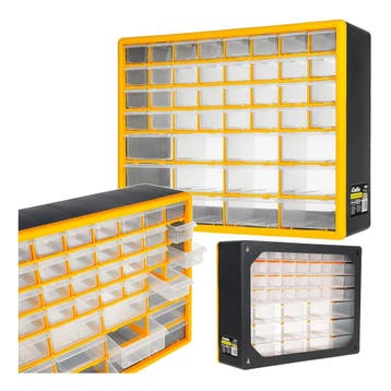 Keltin Kunststof lade-organizer 50 x 16 x 39 cm met 44 la..., Ophalen of Verzenden, Nieuw