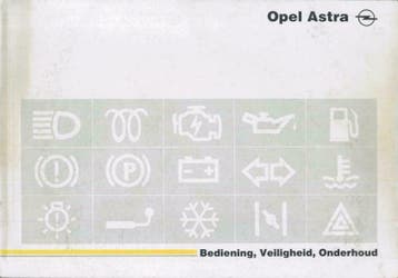 1992 Opel Astra instructieboekje handleiding Nederlands, Auto diversen, Handleidingen en Instructieboekjes, Verzenden