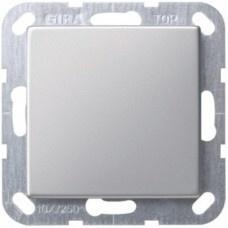 Gira Blindplaat Edelstaal 0268600, Nieuw, Stopcontact
