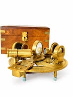Sextant - Messing - navigation , scientifique et optique ,