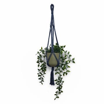 Plantenhanger Funky - Kies kleur en lengte - Katoen -, Ophalen of Verzenden, Nieuw
