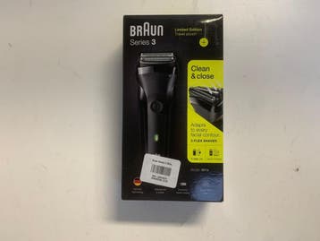 Braun Series 3 301s - Oplaadbaar Elektrisch Scheerapparaat -, Verzenden, Nieuw