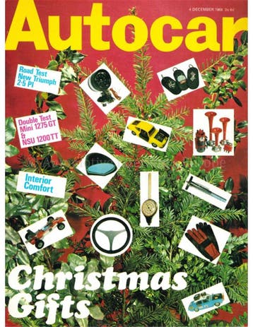 1969 AUTOCAR MAGAZINE 3851 ENGELS, Nieuw, Author