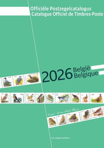Catalogue Officiel de Timbres-Poste de Belgique, éd 2026, Boeken, Catalogussen en Folders, De Belgische Beroepskamer van Postzegelhandelaren (BBKPH) 