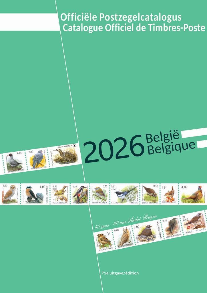 Catalogue Officiel de Timbres-Poste de Belgique, éd 2026, Boeken, Catalogussen en Folders, Nieuw, Catalogus, Ophalen of Verzenden