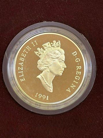 Canada. Elizabeth II. 100 Dollars 1991 “Empress of India”