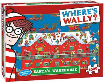 Where is Wally? - Santas Warehouse Puzzel (1000 stukjes) |, Verzenden, Nieuw