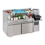 Koelwerkbank met Cocktail Bar Station | RVS | Digitaal |..., Verzenden, Nieuw in verpakking