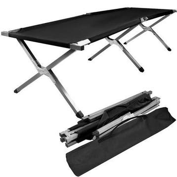 Veldbed 1 Persoon – Opvouwbaar Campingbed met Draagtas –, Ophalen of Verzenden, Nieuw