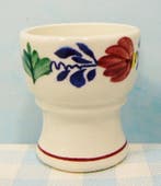 Boerenbont Eierdopje compleet met voet - Aardewerk - 1 stuk, Huis en Inrichting, Keuken | Servies, Verzenden, Nieuw