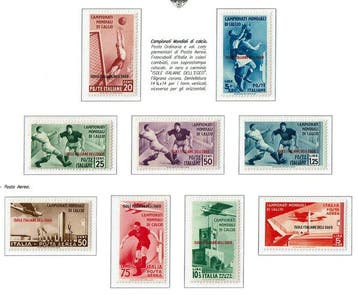 Italiaanse Egeïsche Eilanden - algemene uitgiften 1934 - WK, Gestempeld