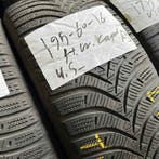 2 x Hankook Winter i*cept RS2 195-60-16 Winterbanden 4,5mm, Gebruikt, 16 inch, Band(en), Personenwagen