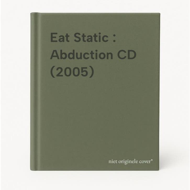 Eat Static : Abduction CD (2005) 5018791011124, Boeken, Overige Boeken, Gelezen, Verzenden
