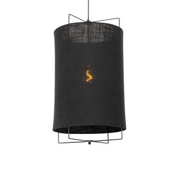 Design hanglamp zwart - Rich, Verzenden, Nieuw, Design