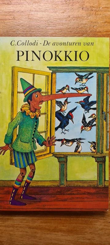 Avonturen van pinokkio oud goud - C. Collodi. 9789000018680, Verzenden, Gelezen, C. Collodi.