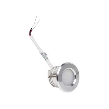 LED mini inbouwspot Phobos Zilver 1.5W 195lm 2700K Dimbaa..., Ophalen of Verzenden, Nieuw