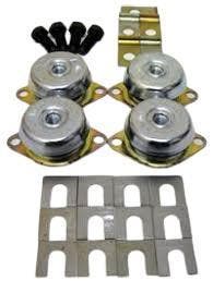 Bukh DV10 motorsteun set, Nieuw, Motor en Techniek, Zeilboot of Motorboot