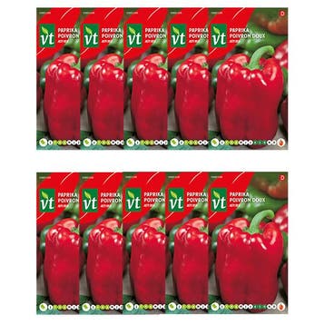 Paprikazaad | VT | 10 stuks (Rood), Verzenden