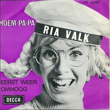 vinyl single 7 inch - Ria Valk - Hoem-Pa-Pa, Verzenden, Zo goed als nieuw, 7 inch, Nederlandstalig