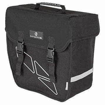 M-Wave Tas Pakaf Enkel Amsterdam Zwart/Grijs, Verzenden, Nieuw