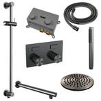 Brauer Gunmetal Carving Thermostatische Regendoucheset, Ophalen of Verzenden, Nieuw