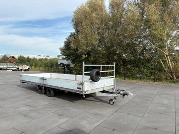 Hapert 500 x 200 cm Plateauwagen in goede staat ! 2000 kg, Auto diversen, Ophalen, Gebruikt