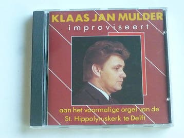 Klaas Jan Mulder - improviseert St. Hippolytuskerk, Cd's en Dvd's, Ophalen of Verzenden, Zo goed als nieuw