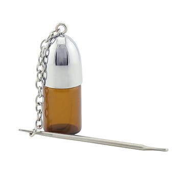 Spoon on Vial Brown Glass     Large, Ophalen of Verzenden, Nieuw