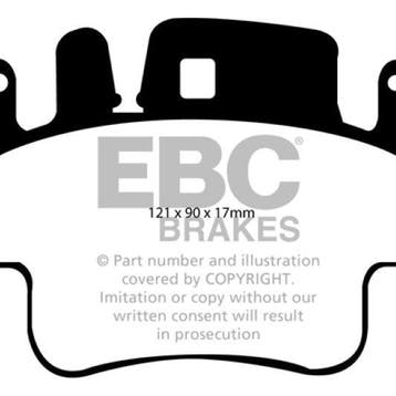 EBC 98-05 Porsche 911 (996) (Cast Iron Rotor only) 3.4, Ophalen of Verzenden, Nieuw