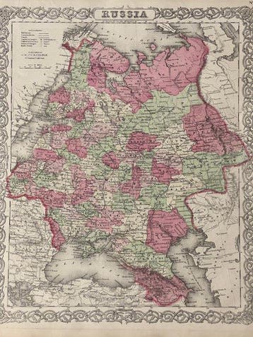 Rusland - Rusland; Coltons - Hand Coloured - General Atlas, Boeken, Nieuw