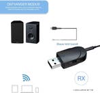 2 in 1 USB Bluetooth 5.0 Zender en Ontvanger - Bereik tot 10, Ophalen of Verzenden, Zo goed als nieuw