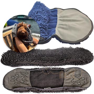 Honden Handdoek - Blauw - 80 x 35 cm - Microvezel, Ophalen of Verzenden, Nieuw
