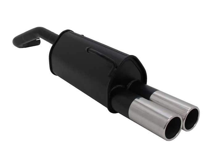 Novus sportuitlaat Seat Arosa, Vw lupo 2x76mm M-Design, Auto-onderdelen, Uitlaatsystemen, Nieuw, Verzenden