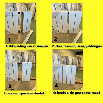 DESIGN Hybride,radiatoren, LTV, voorraad, bovenaansluiting, Ophalen, Hoog rendement (Hr), Radiator, Nieuw