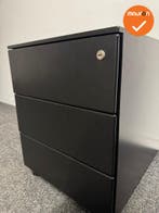 Ladeblok Basic - 54x42x58cm - Zwart- 3 laden, Werkplek, Ophalen of Verzenden, Gebruikt, Kast