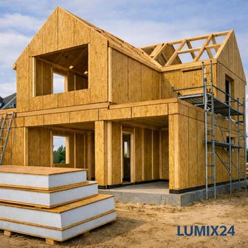 SIP Bouw Prefab Constructie Panelen met PIR EPS MFP Voorraad, Doe-het-zelf en Verbouw, Platen en Panelen, Ophalen of Verzenden