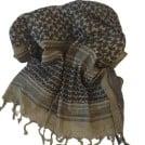 PLO sjaal  groen zwart (col, halsdoek, Kleding), Kleding | Dames, Wintersportkleding, Ophalen of Verzenden, Nieuw