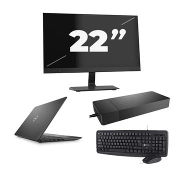 Dell Latitude 3590 -   i3-7e  8GB  - 256GB  + 1x 22 inch ., Computers en Software, Windows Laptops, 7e Generatie, Verzenden, 8 GB