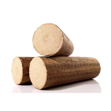 NESTRO houtbriketten 10 kg/pakket € 3,50, Tuin en Terras, Haardhout, 3 tot 6 m³, Ophalen of Verzenden, Eikenhout, Blokken