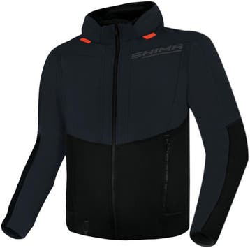 SHIMA Daybreaker Grijs Zwart Motor Zip Hoodie, Nieuw met kaartje, Jas | textiel, SHIMA, Heren